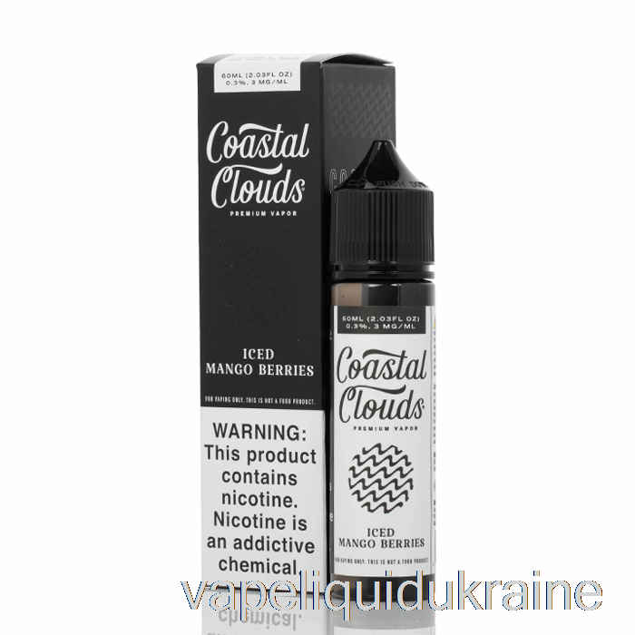 Vape Ukraine ICED Mango Berries - Coastal Clouds Co. - 60mL 3mg